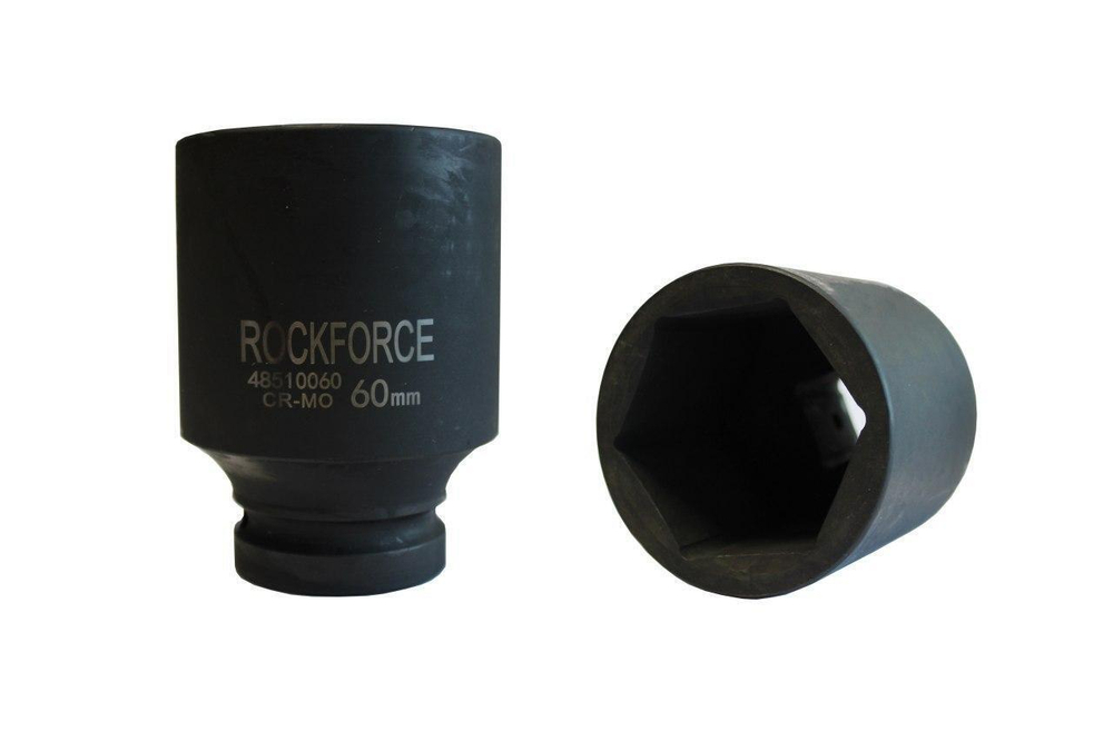 Головка ударная глубокая 1'', 60мм (6гр.) RockForce RF-48510060