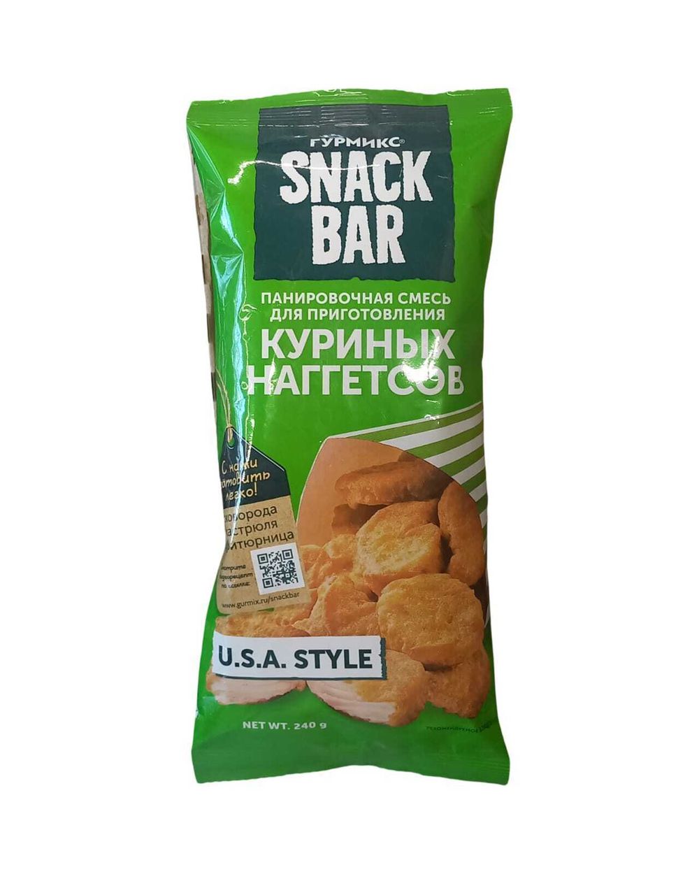 Смесь панир. для курин.нагетсов Гурмикс 240гр