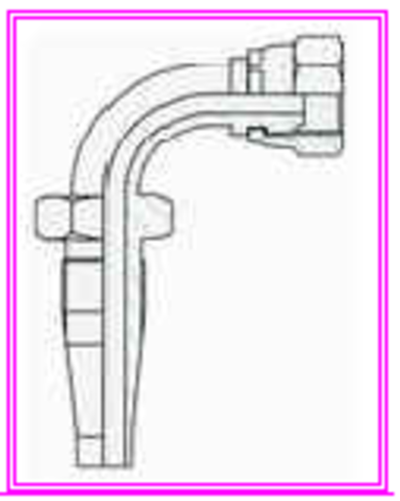 Фитинг DN 12 BSP (Г) 1/2" (90) многоразовый