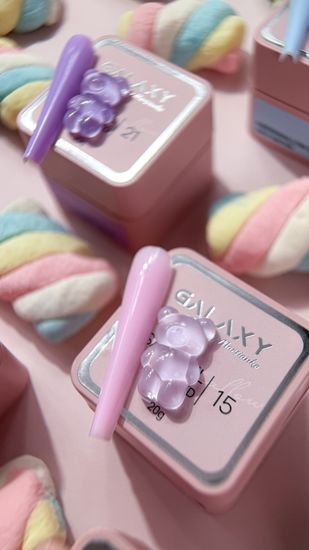 Моделирующий гель Galaxy Safe gel Marshmallow №15, 20г