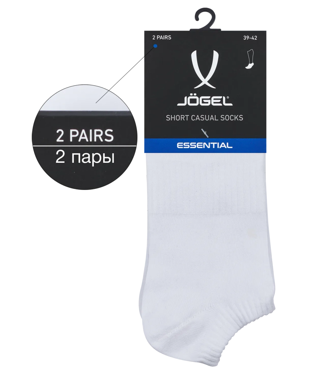 Носки низкие ESSENTIAL Short Casual Socks, белый