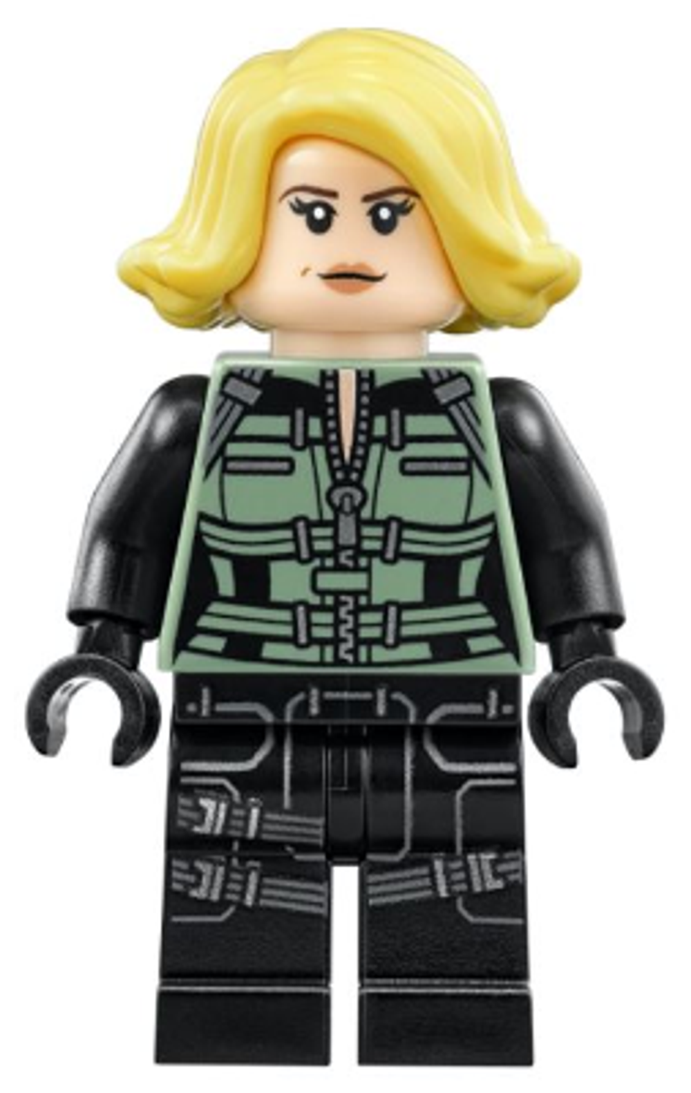 Минифигурка LEGO sh0494 Чёрная Вдова