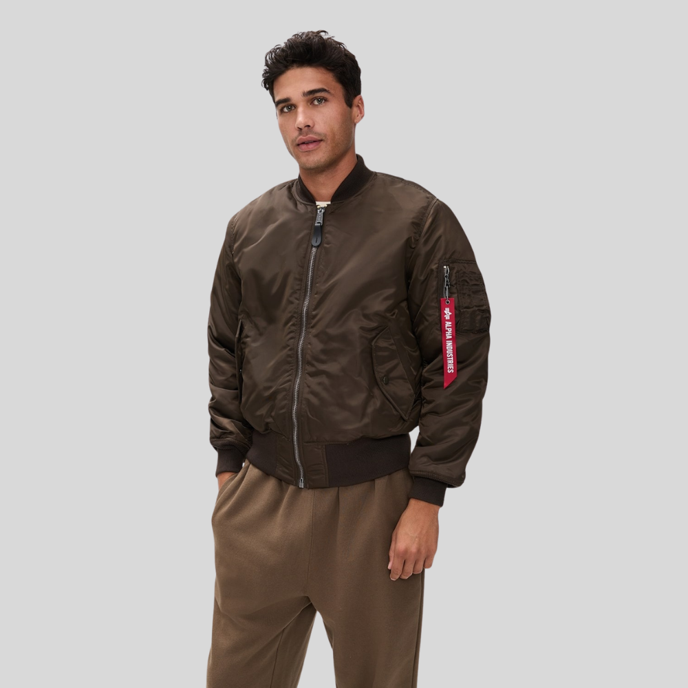 Бомбер Alpha Industries MA-1 Espresso (Темно-коричневый)