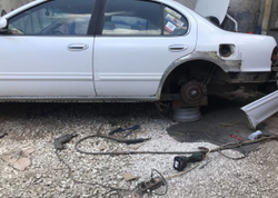 Порог левый Nissan Maxima (Cefiro) A32 1994-1999 (1мм)