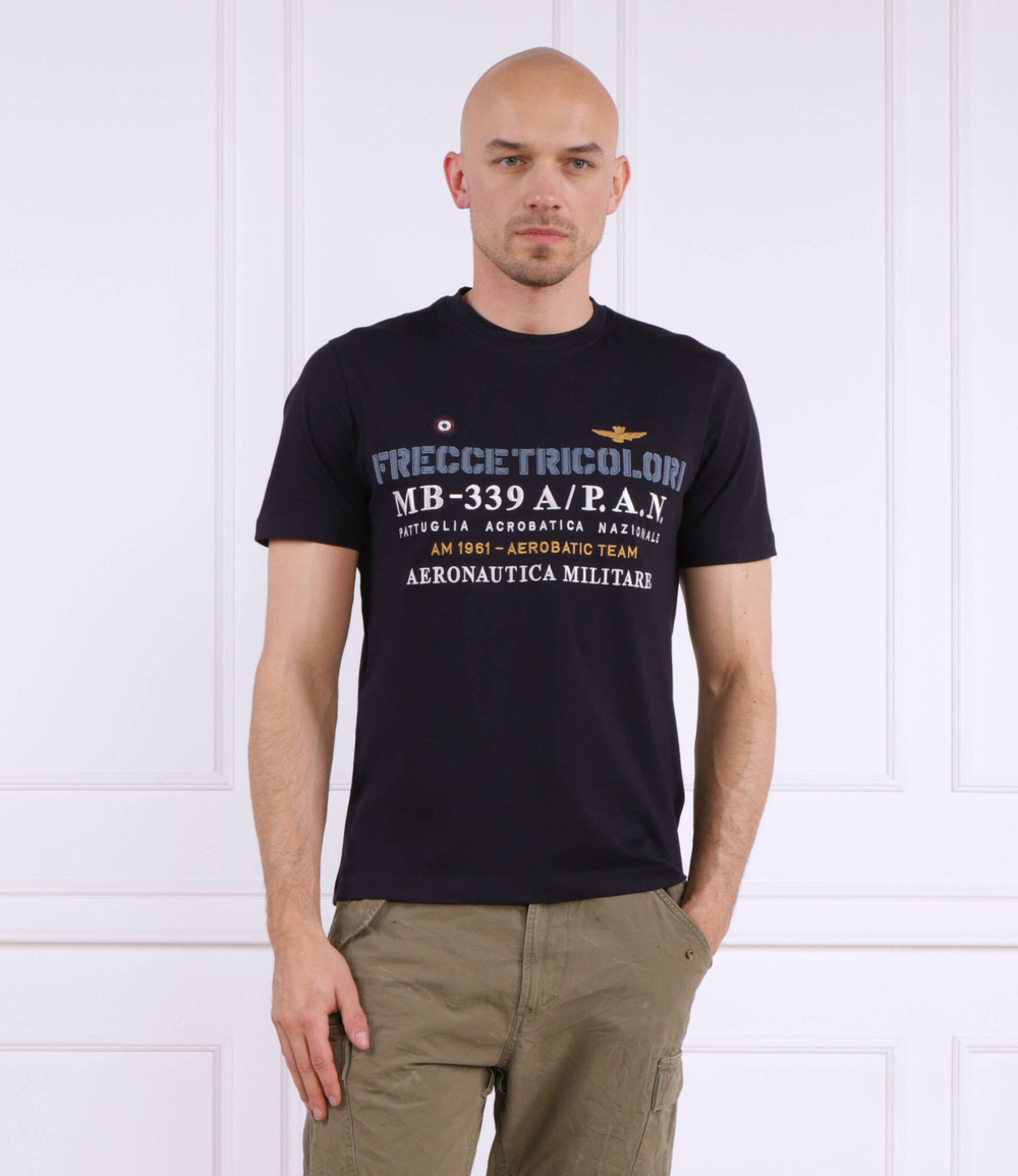 Футболка Aeronautica Militare - темно-синий(TS2086J592)