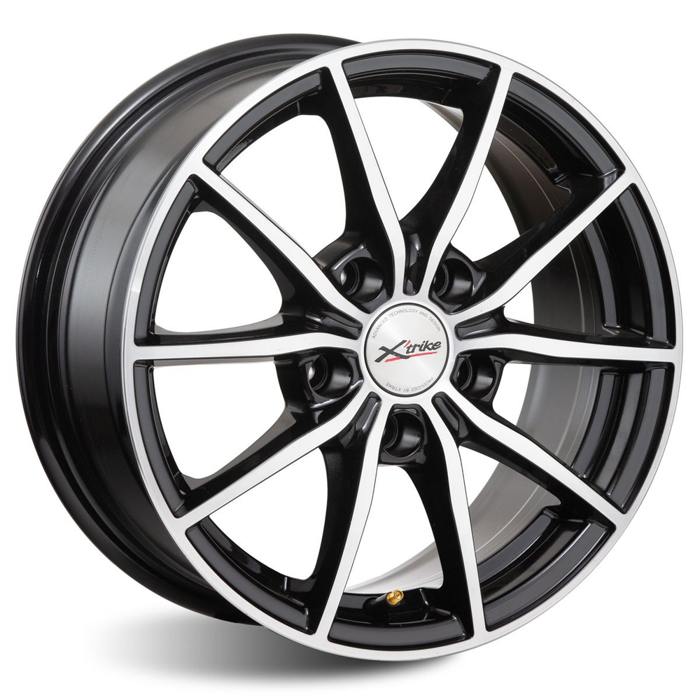 Диск Литой Xtrike X-111М 6.5 x R15 5x110 D65.1 ET35 BK/FP