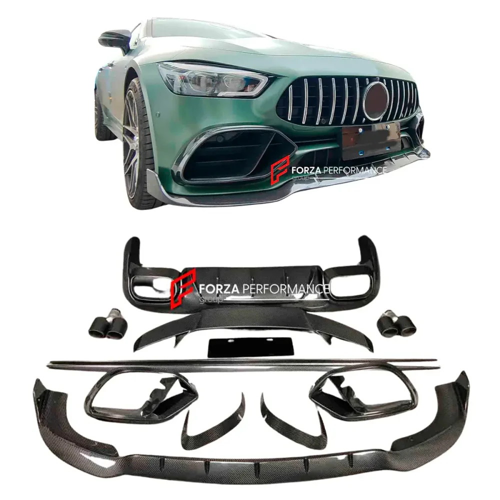 Карбоновый обвес для MERCEDES BENZ AMG GT4 X290 GT43 GT53 2018+ Мерседес Бенц