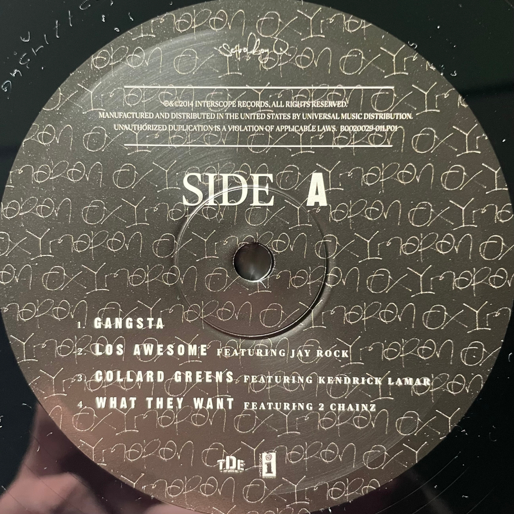 Schoolboy Q ‎– Oxymoron 2LP (США 2023г.)