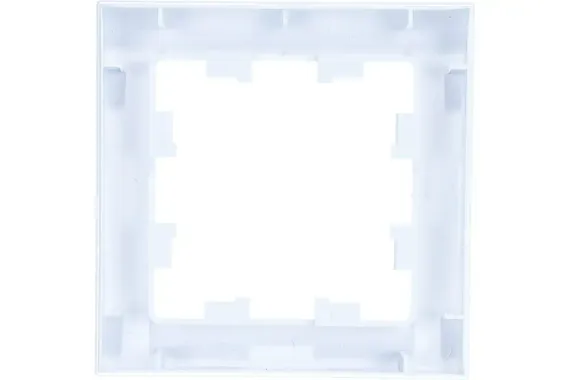 Рамка Systeme Electric ATLASDESIGN 1-клавишный белая 35947