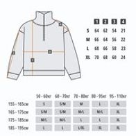 Cвитшот UNIFORM Half-zip Heavy THEUNIFORM, черный