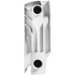 Радиатор алюминиевый ROMMER Plus 200 - 10 секций (подключение боковое, цвет белый)
