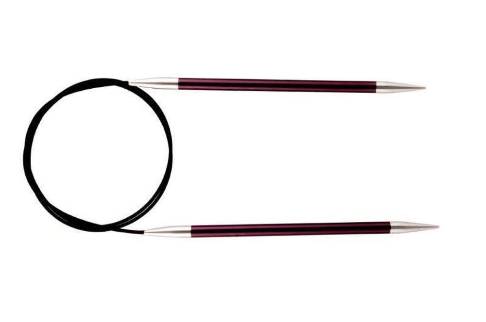 Спицы для вязания круговые Zing 120см Knit Pro