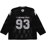 A Bathing Ape Line Camo Multilogo Relaxed Fit Football Jersey черный