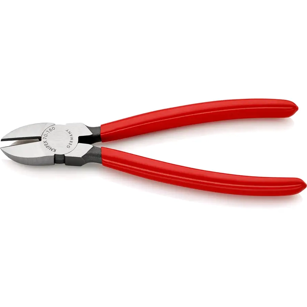 Кусачки боковые черненые 180 мм Knipex 70 01 180 SB