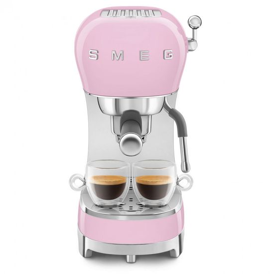 Кофемашина-эспрессо Smeg ECF02PKEU , розовый