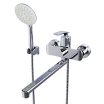 Смеситель для ванны и раковины 30k MIXLINE МЛ21-02(ML21-02) "Элегия"