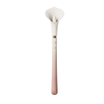 Розовый двусторонний вибромассажёр Calla (Цвет: розовый)