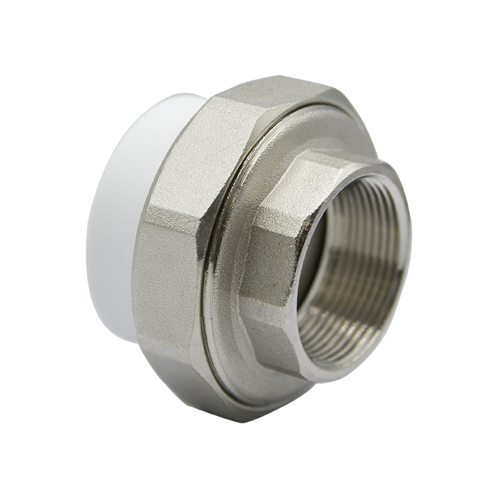Муфта комб. разъемная, вн 40х1 1/4" EVER®  БЕЛЫЙ (Россия) УСИЛЕННАЯ