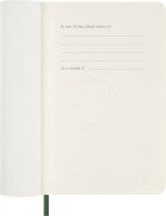 Ежедневник Moleskine Classic Soft (DSK1512DC2) 9х14см мягкая обложка зеленый