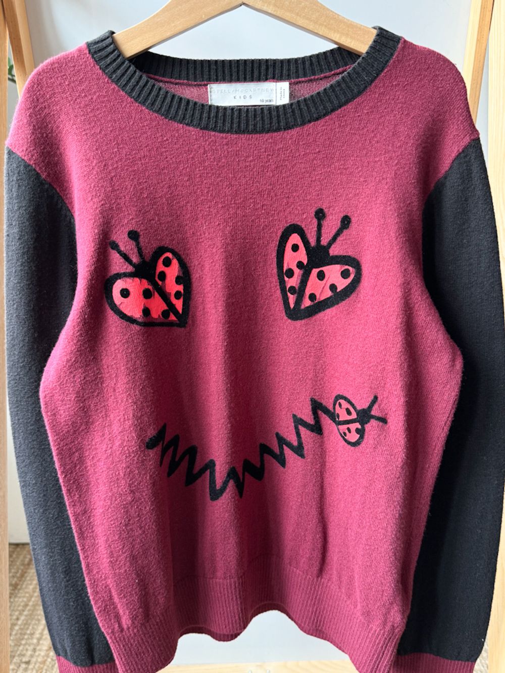 Джемпер из хлопка и шерсти Stella McCartney, 140