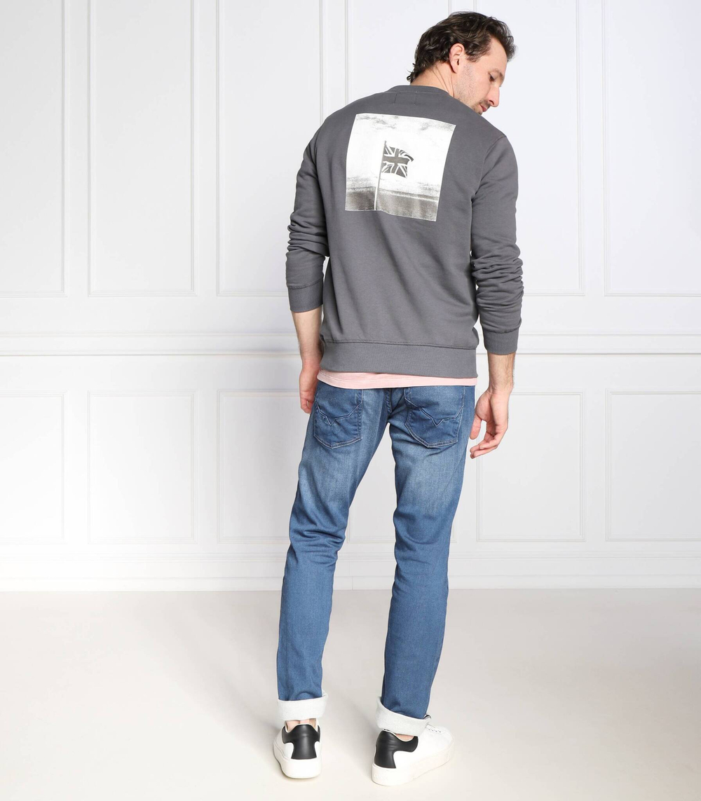Худи shane Pepe Jeans London - графитовый(PM582317)