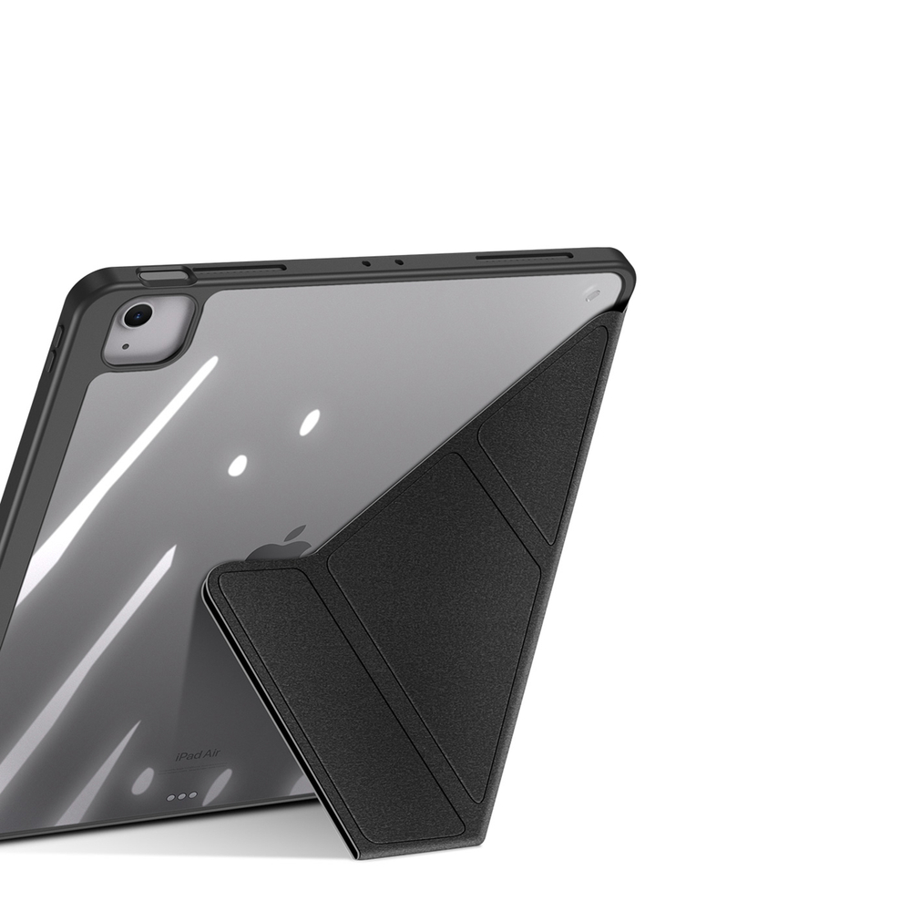 Чехол книжка от Dux Ducis для iPad Air 13 (2024-) и iPad Pro 12.9 (2020-2022), серия Magi Series Case, с держателем Pencil и функцией автоматического перехода в спящий режим