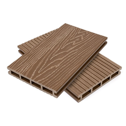 Террасная доска NanoWood Натур (Naturе) 3D 150х24х4000 мм Орех