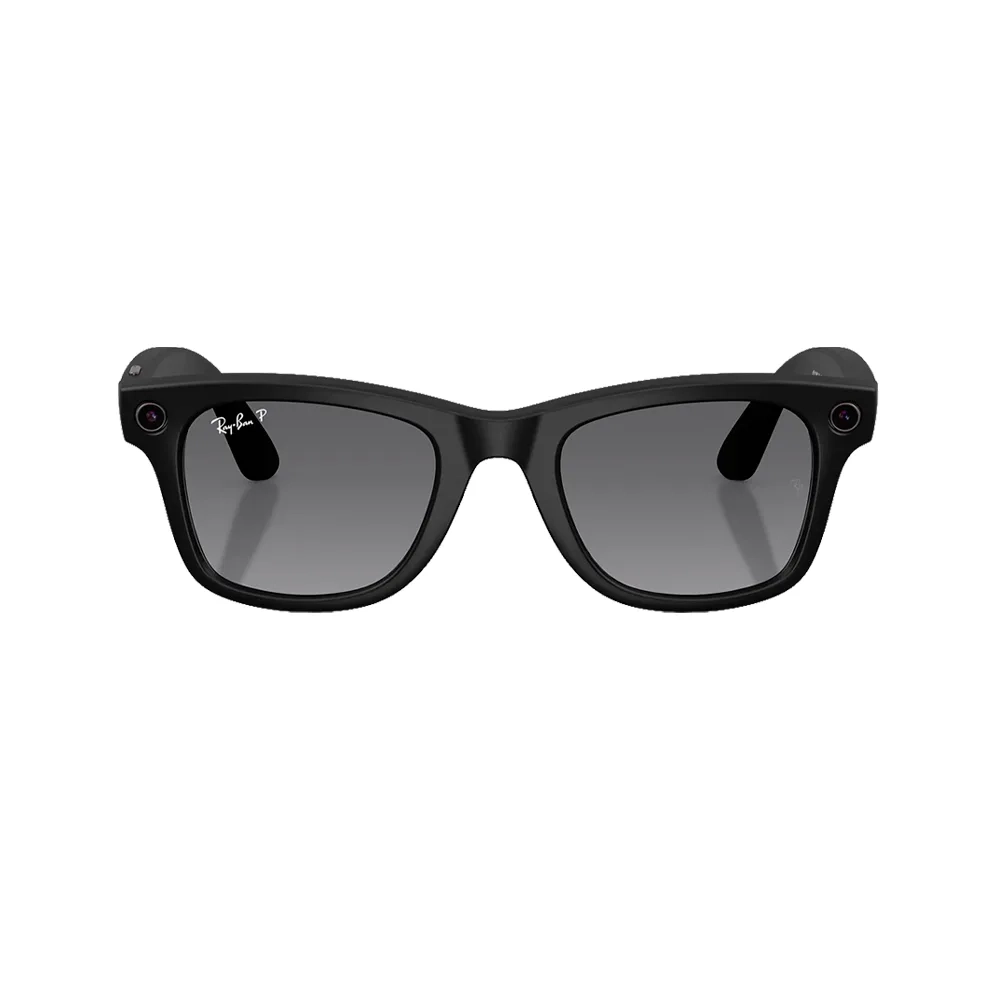 Умные очки Ray-Ban Wayfarer Matte Black / Polar Gradient Graphite 150 - 50 (RW4006)