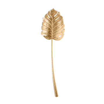 Corbett Seychelles Wall Sconce, 29 cm, Vintage Gold Leaf