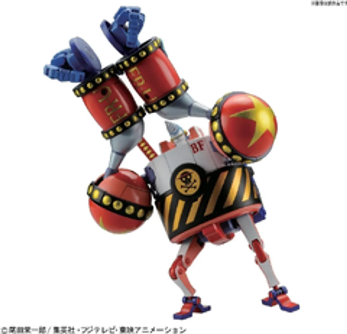 One Piece Best Mecha Collection: General Franky / Iron Pirates BF38 (сборная модель)