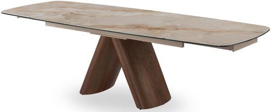 Стол обеденный раздвижной Toscane 180x270 цвет тауп