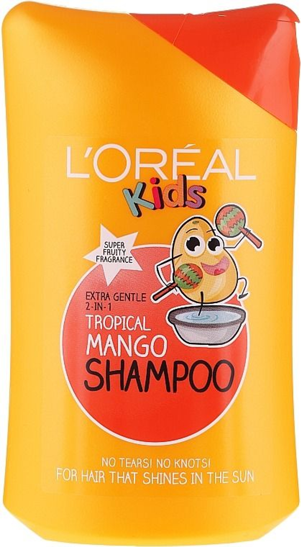 Шампунь детский Tropical Mango "Тропическое Манго" 2 в 1 без слез 250 мл (Франция)