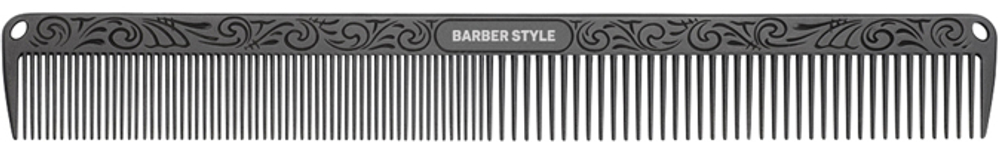 Dewal Расческа металлическая Barber Style JF10165black
