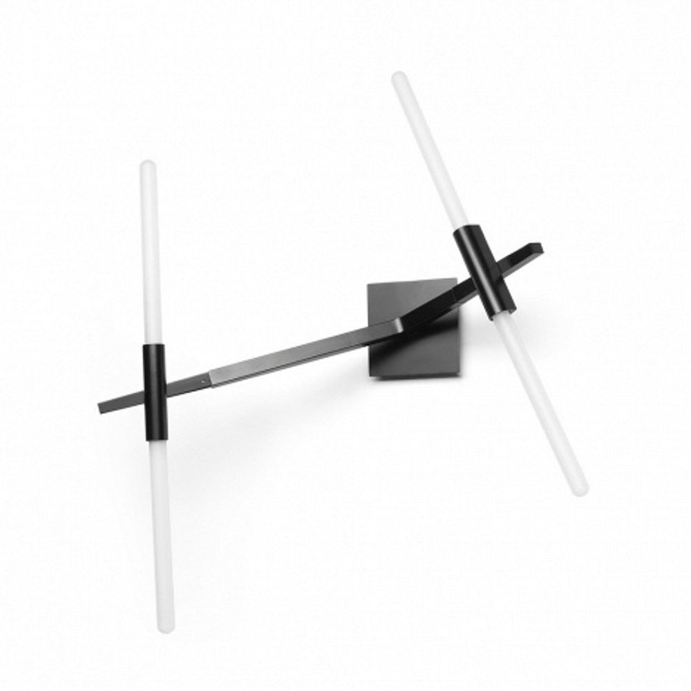 Настенный дизайнерский светильник  AGNES SCONCE - 4 BULBS от Lindsey Adelman (черный)