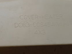 WF6458S7W кт65 Крышка нагревательного элемента для стиральной машины Samsung DС63-00845А б/у