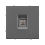 Механизм компьютерной розетки SCT-NOBE-MPC1-SFPL-GR (RJ-45, CAT6) (Arlight, -)