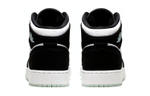 Jordan 1 Mid White Black Teal Tint GS