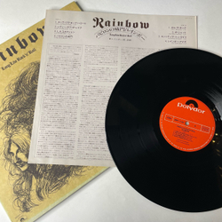 Винтажная виниловая пластинка LP Rainbow Long Live Rock N Roll (Япония 1978) (Оби) Gates Of Babylon