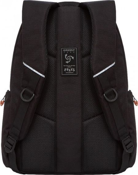 Çanta \ Bag \ RU-135-31 Рюкзак (/4 черный - оранжевый)