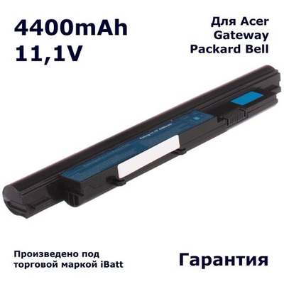 Аккумулятор iBatt 4400mAh, для AS09D70 AS09D31 AS09D56 AS09D36 AS09D41 AS09D51 AS09D75