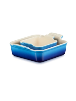 Le Creuset Набор квадратных форм 20+13 см для лазурной выпечки. 79094002200080