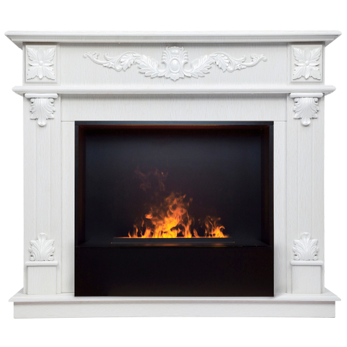 Каминокомплект Real Flame Philadelphia 25,5/26 WT с очагом 3D Cassette 630 Black Panel