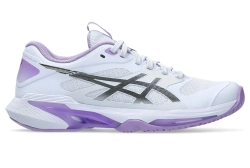 Женские Кроссовки теннисные Asics Solution Speed FF 4 Night Energy - blue fade/gunmetal