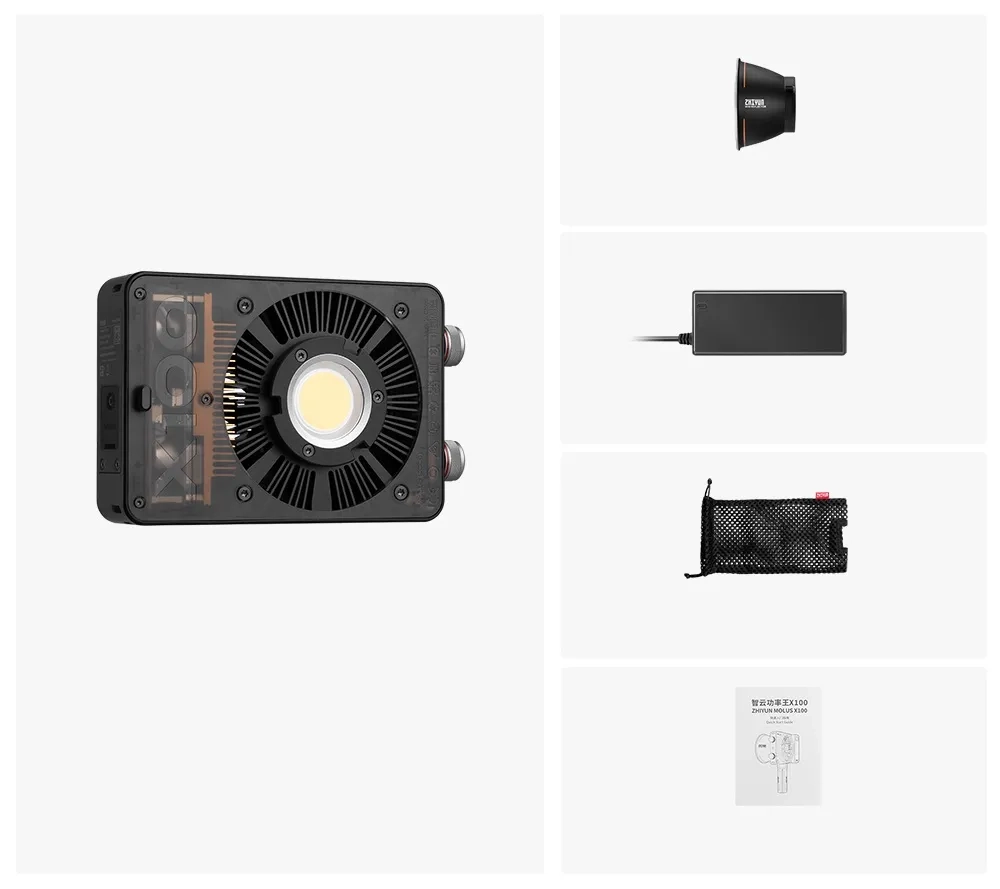 Светодиодный осветитель Zhiyun MOLUS X100 Standard Kit