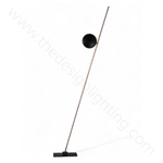 Floor design lamp Lederam by Catellani&Smith