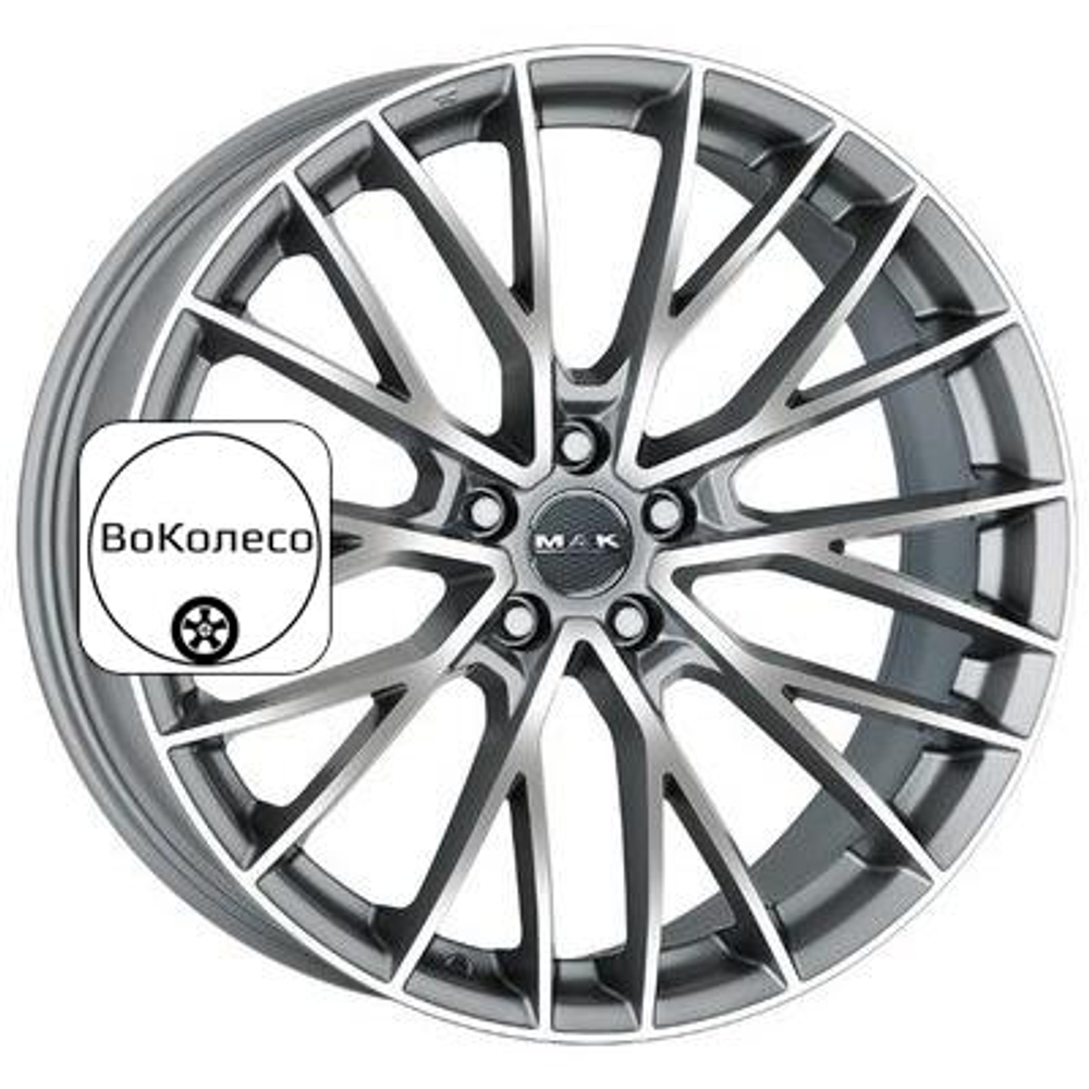 8,5x21/5x112 ET29 D66,6 Speciale Graphite Mirror Face MAK