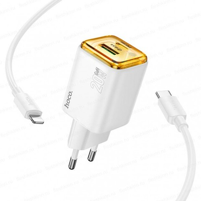 Зарядное устройство на Lightning Hoco N52 (white)