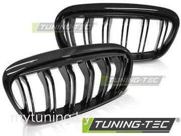 Решетки радиатора для BMW 2 F45 / F46 (14-18) черные глянцевые в стиле M2