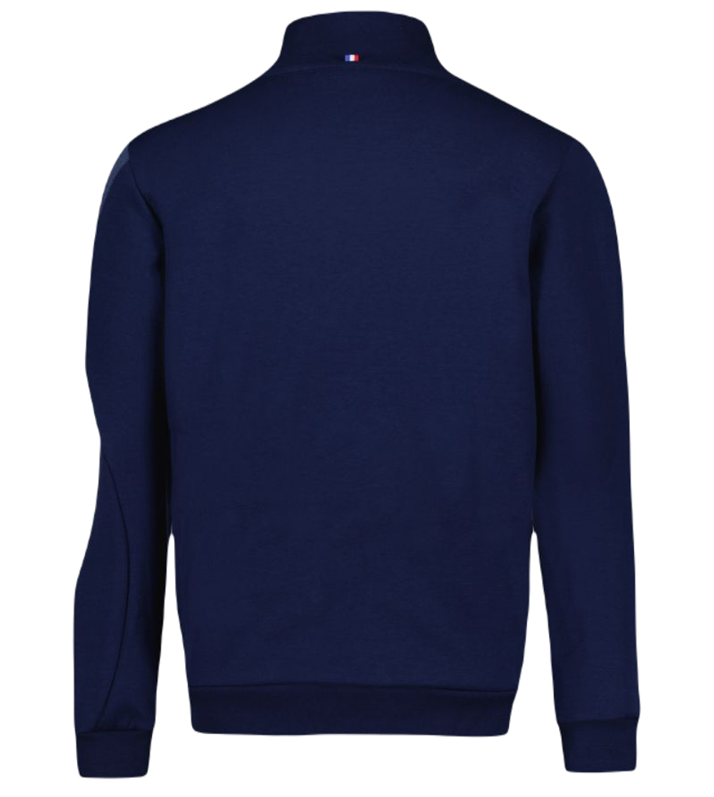 Куртка теннисная Le Coq Sportif SAISON 1 Full Zip Sweat N°1 SS23 - bleu nuit