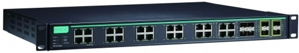 Коммутатор управляемый MOXA IKS-G6824A-20GSFP-4GTXSFP-HV-HV-T